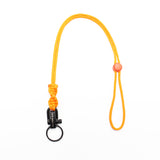 The Meniacc Paracord Twisted Lanyard - Orange