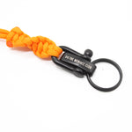 The Meniacc Paracord Twisted Lanyard - Orange