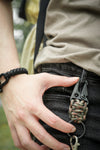 The Meniacc Mini Snap Hook Paracord 550 Keychain (Assorted Colours)