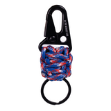 The Meniacc Mini Snap Hook Paracord 550 Keychain (Assorted Colours)