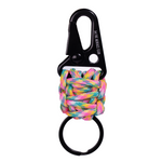 The Meniacc Mini Snap Hook Paracord 550 Keychain (Assorted Colours)