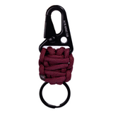 The Meniacc Mini Snap Hook Paracord 550 Keychain (Assorted Colours)