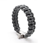 The Meniacc Survivalist Bracelet - Grey