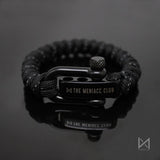 The Meniacc Classic Reflective 550 Paracord Bracelet - Void