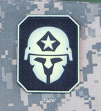 MSM Modern Spartan PVC Velcro Patch