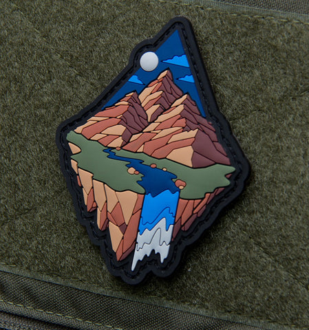 MSM Mountain Diamond 1 Morale PVC Patch