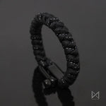 The Meniacc Classic Reflective 550 Paracord Bracelet - Void